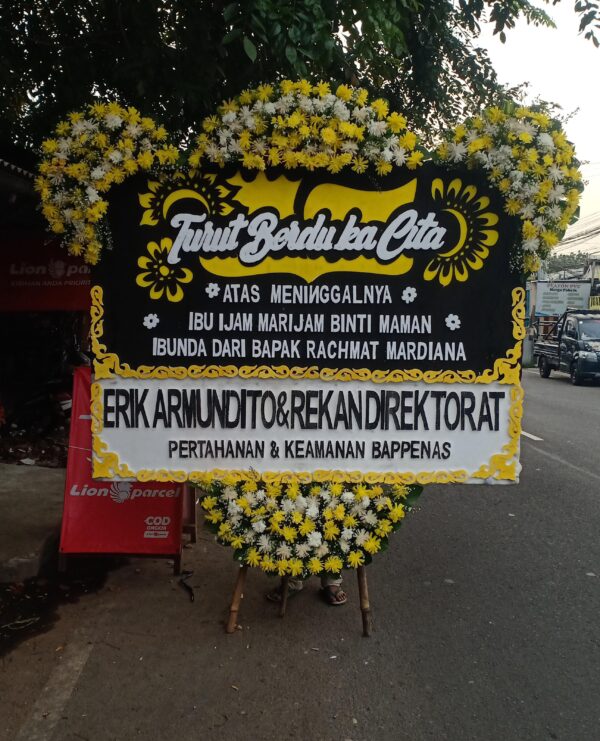 karangan bunga duka bunga 4titik cita