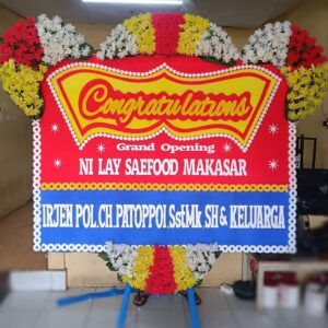 bunga papan congrat 2×2,50