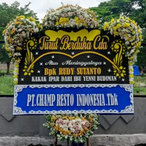 bunga papan duka cita