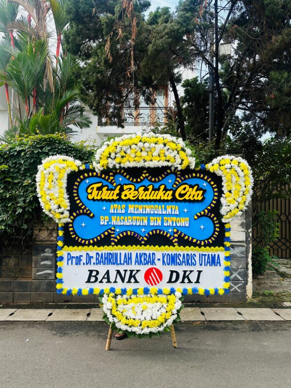 bunga papan duka cita