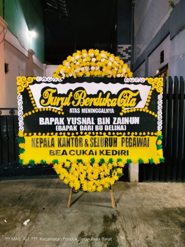 bunga papan duka cita