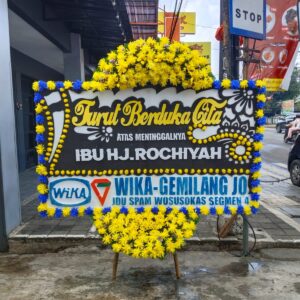 bunga papan duka cita
